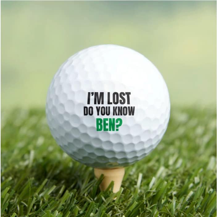 I'm-Lost-Do-You-Know-Custom-Name-Golf-Balls