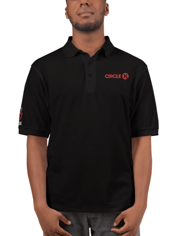 Circle K Lock 2025 Polo Shirt Logo Embroidered
