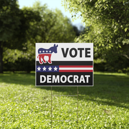 Vote-Democrat-Political-Lawn-Sign