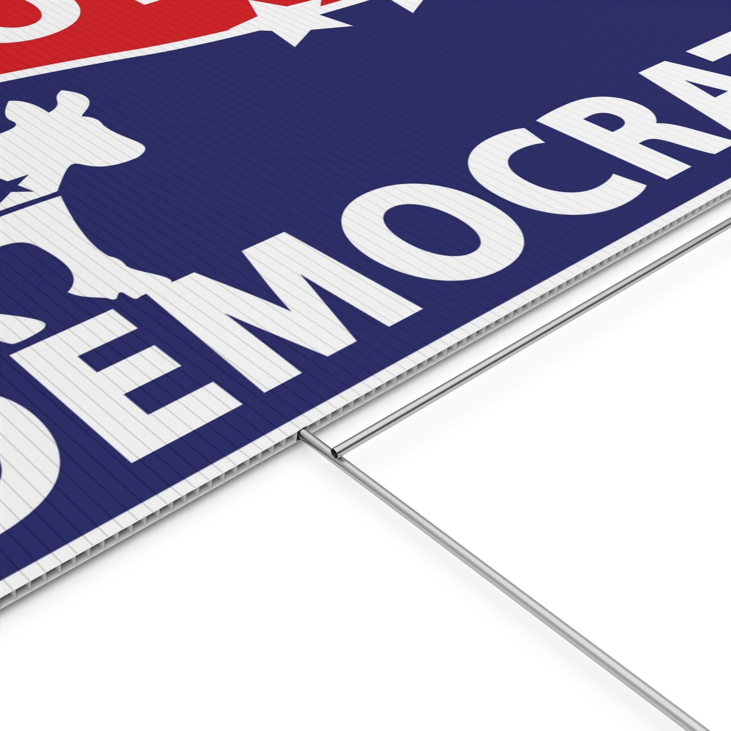 Vote-Democrat-Political-Yard-Sign-Donkey-Close-Up