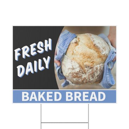 Baked Bread Fresh Daily Sourdough Sign