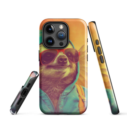 Beach Sloth Iphone Case