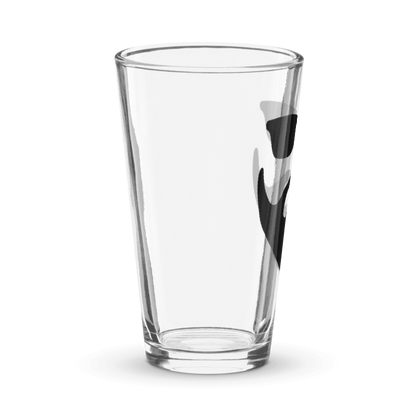 Beard and Sunglasses Pint Glass