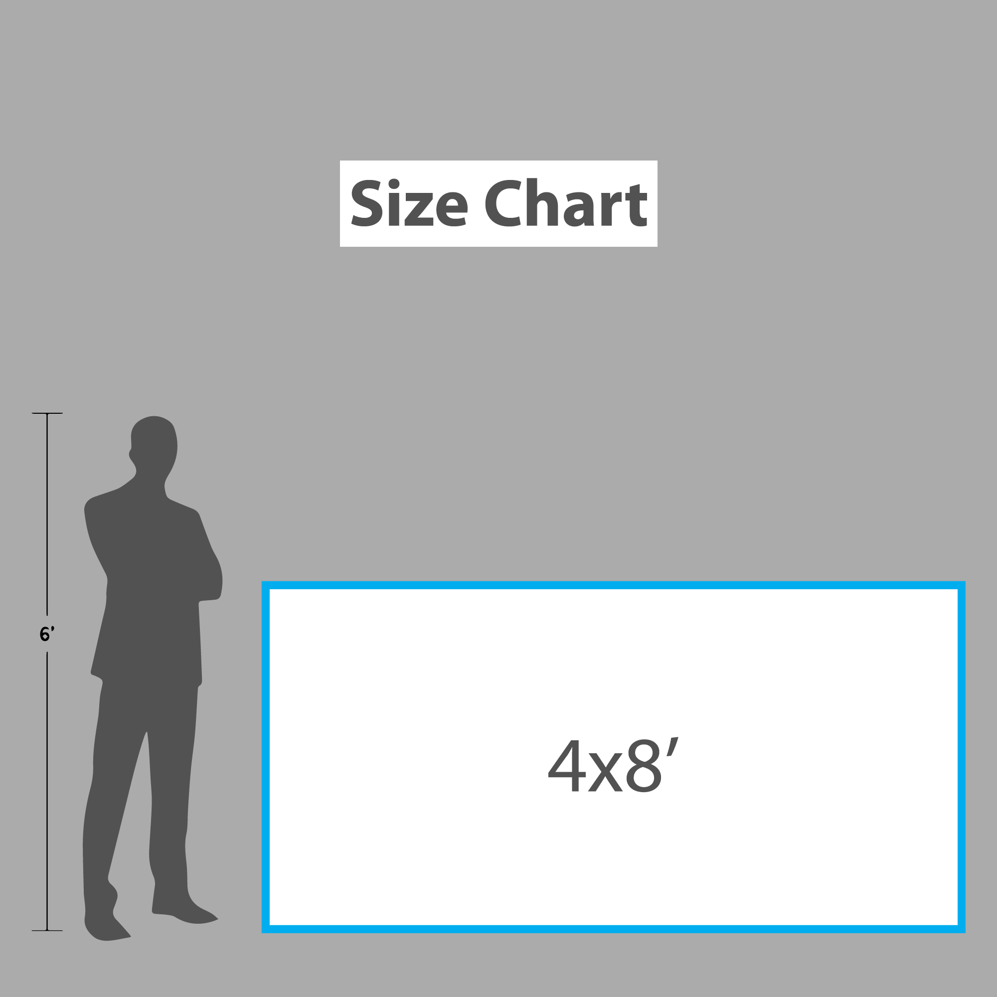 2x3 Sign Format Custom Billboard Sign, Extra Large Yard Sign, 48 x 96 inch - Humanity ...