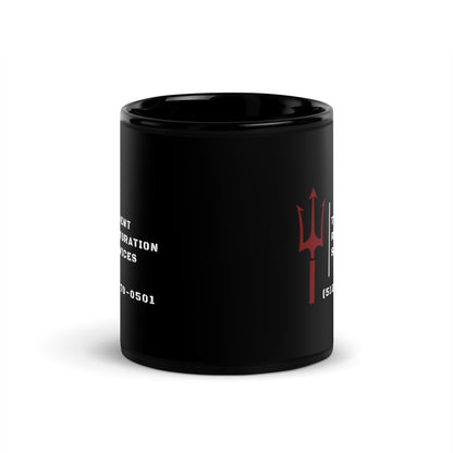Trident Restoration Services Black Glossy Mug