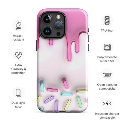 Cake and Sprinkles Tough Case for iPhone