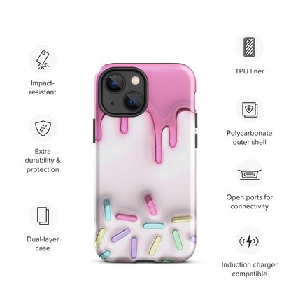 Cake and Sprinkles Tough Case for iPhone