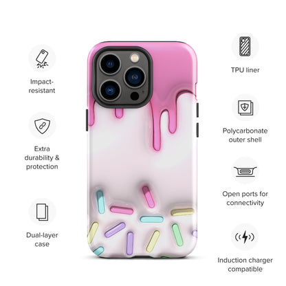 Cake and Sprinkles Tough Case for iPhone