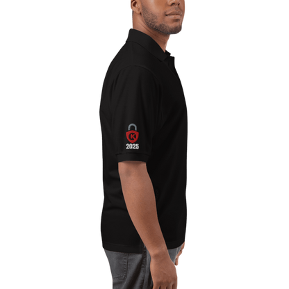 Circle K Lock 2025 Polo Shirt Logo Embroidered