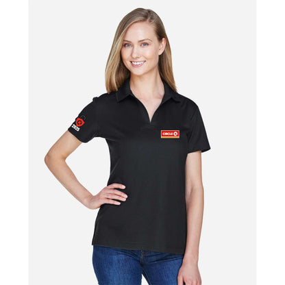Circle K Lock 2025 Polo Shirt Retro Logo Embroidered