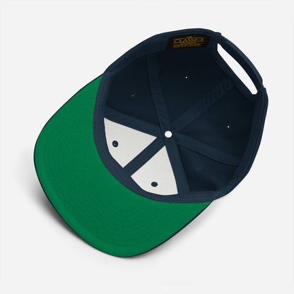 Upright Plumbing Embroidered Snapback Hat