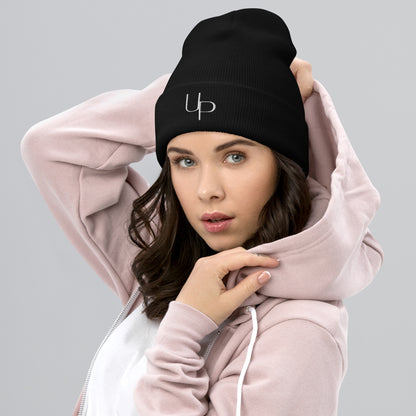 Upright Plumbing Embroidered Cuffed Beanie