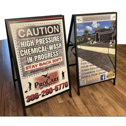 Custom A-Frame Board Insert