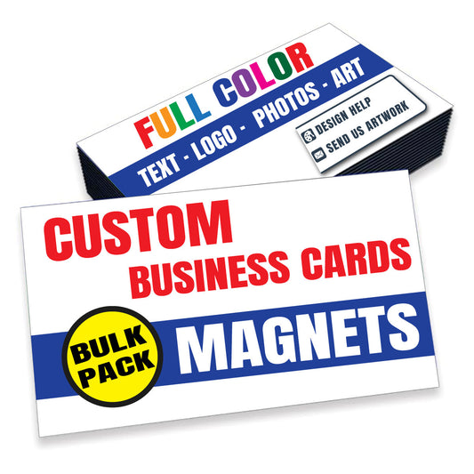 Custom Printed Business Card Magnets