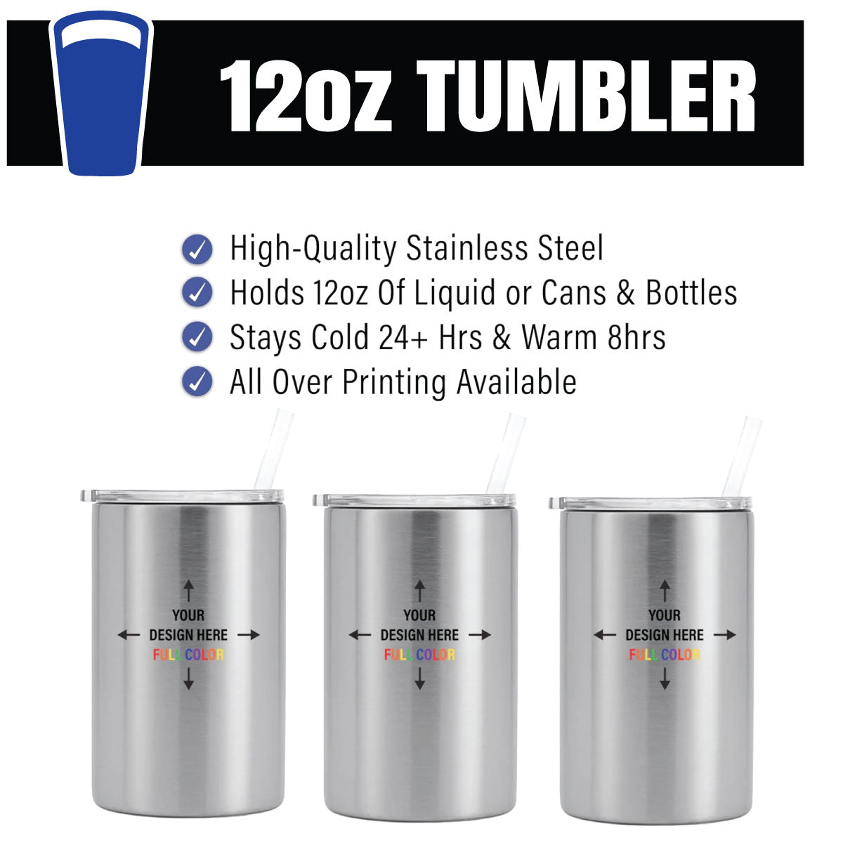 Custom 12oz Tumbler