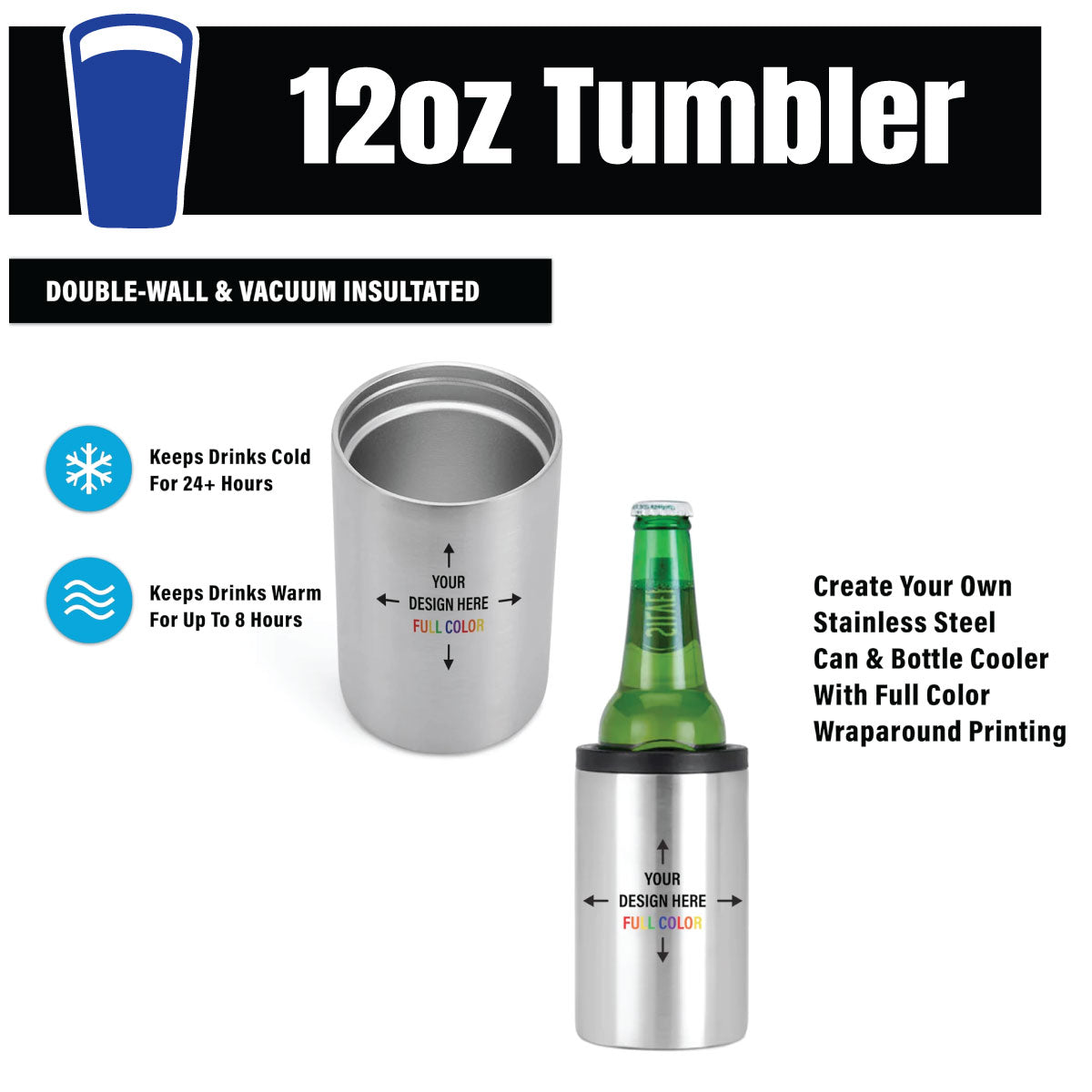 Custom Can Cooler Cold Drinks