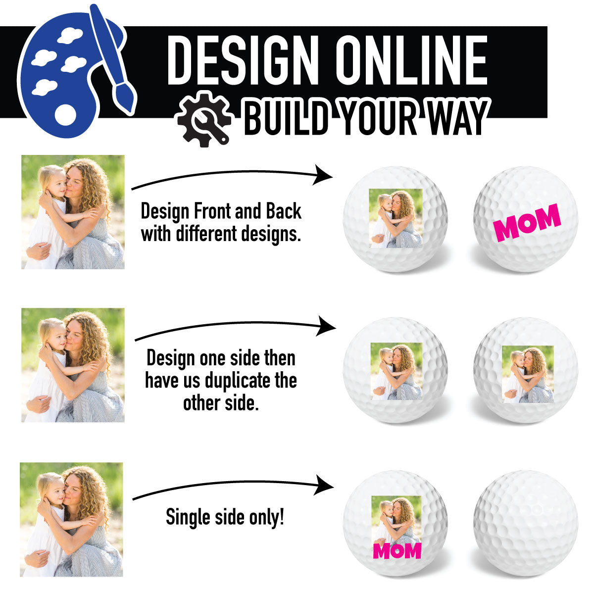 Custom Golf Balls Design