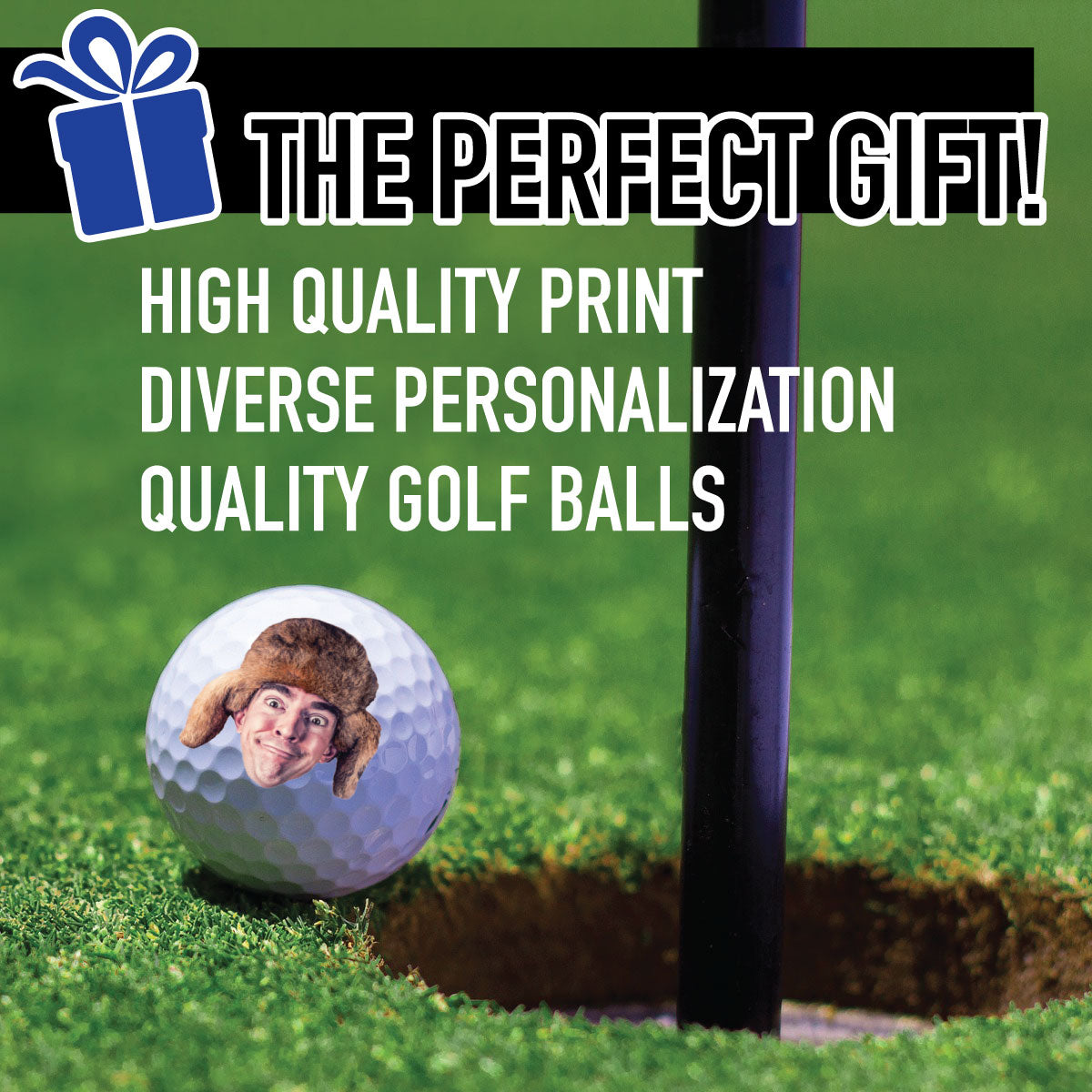 Custom Golf Balls Gift