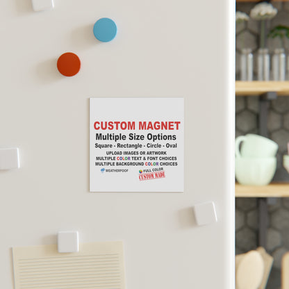 Custom Magnets Upload Artwork