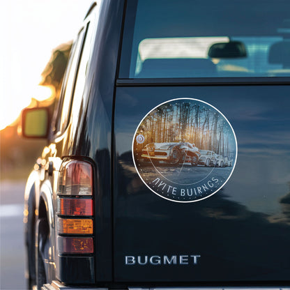 Circle Car Magnet