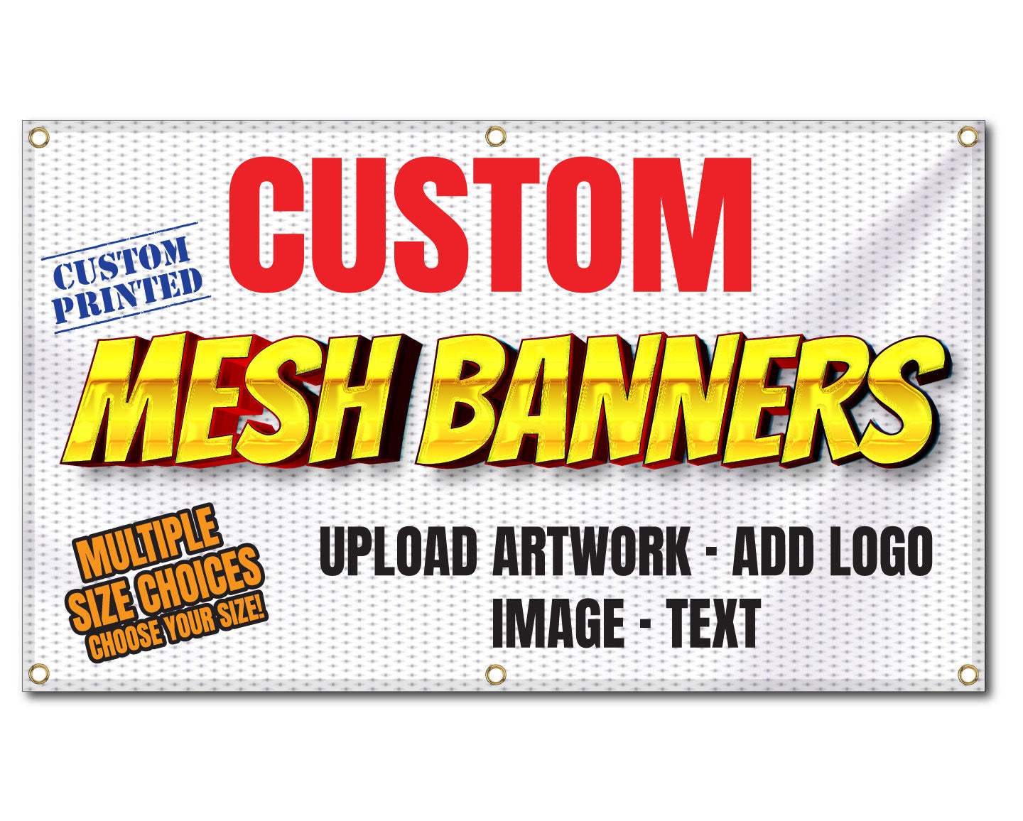 Custom Mesh Banner Vinyl