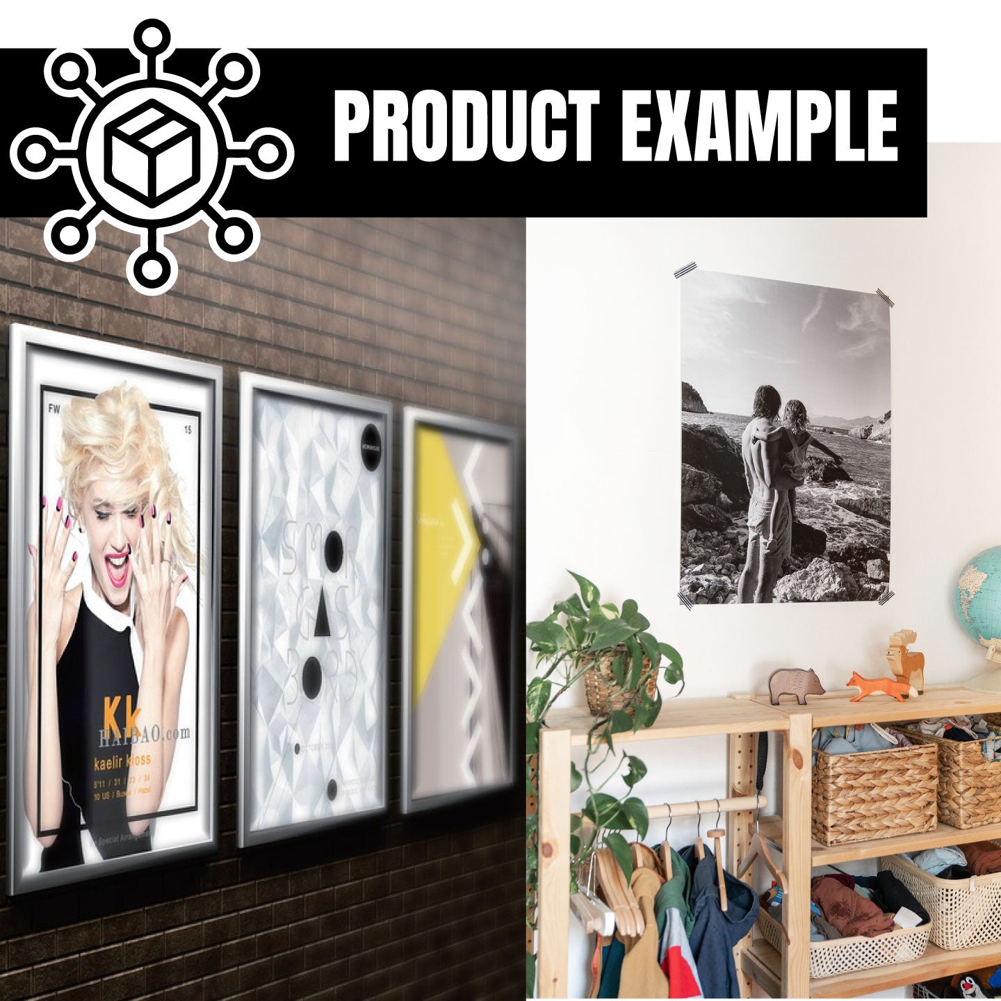 Display a business, travel, hospitality, fundraisers, fitness clubs, or seasonal signage, this custom poster can be used for multiple needs. From church, school, business needs to large signs indoors or outdoors.