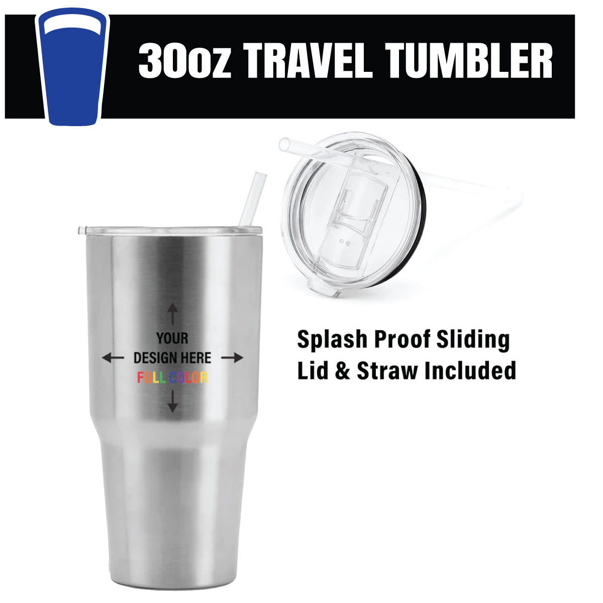 Custom Tapered Tumbler