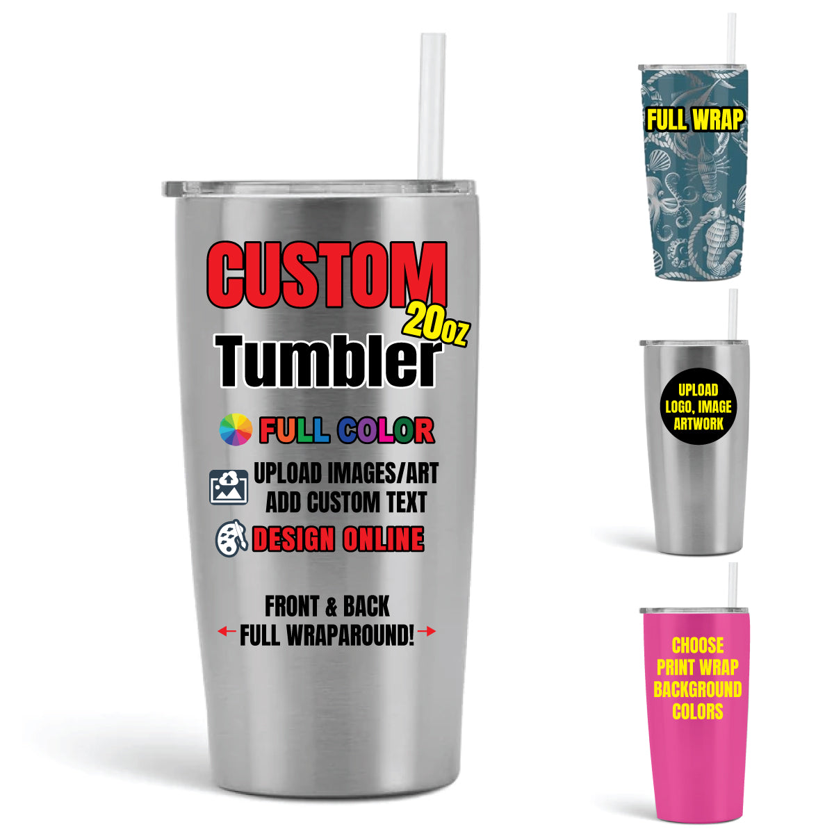 Custom Tumbler Stainless Steel