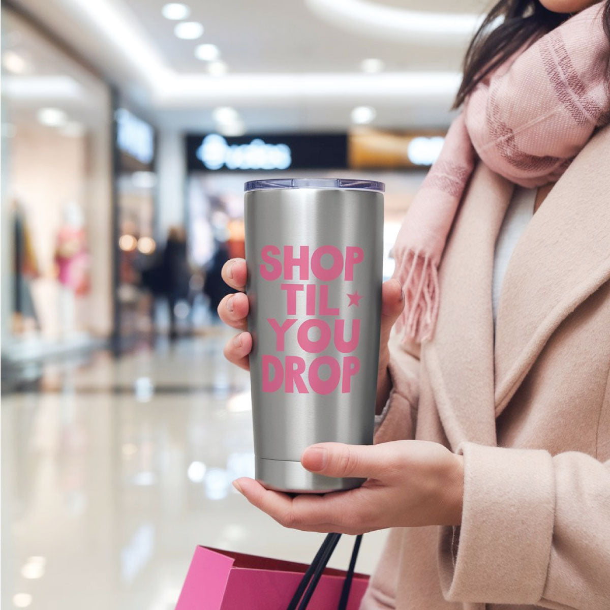 Custom Shopping Tumbler