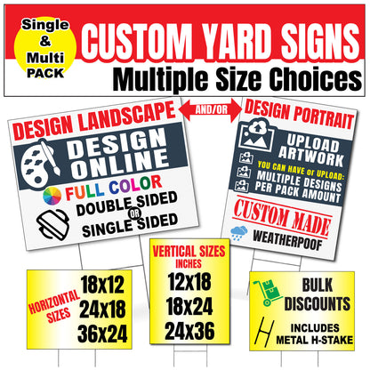Custom Yard Signs