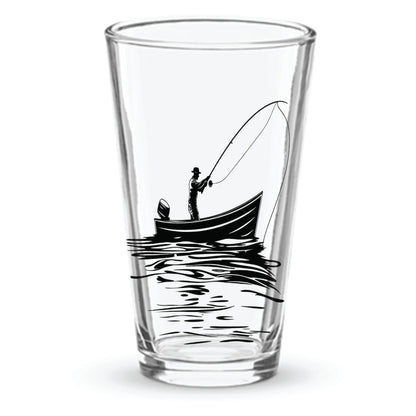 Fishing Pint Glass Boat