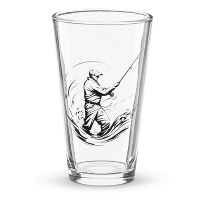 Fly Fishing Pint Glass