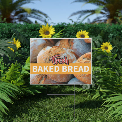 Fresh Baked Bread Sign