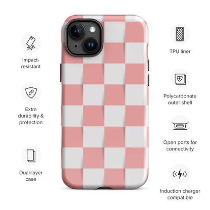 Geometric Pattern iPhone 14 Pro case