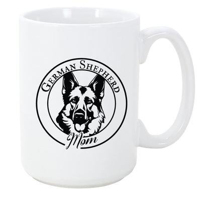 German Shepherd Mom Coffee Mug 15oz