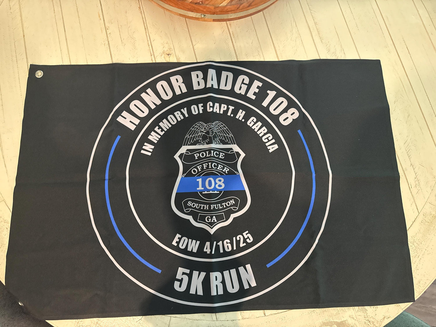 Honor Badge 108, 36x24 Inch Double Sided Flag