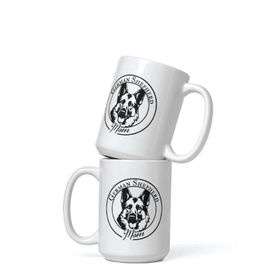 German Shepherd Mom Coffee Mug, 11oz, 15oz, 20oz, Black Ringer Coffee Mug 11oz, Stainless Steel Travel Mug 14oz Ceramic Drinkware