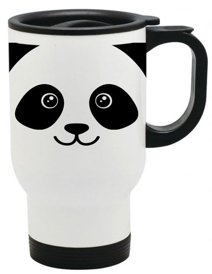 Panda Bear Face Coffee Mug, 11oz, 15oz, 20oz, Black Ringer Coffee Mug 11oz, Stainless Steel Travel Mug 14oz Ceramic Drinkware