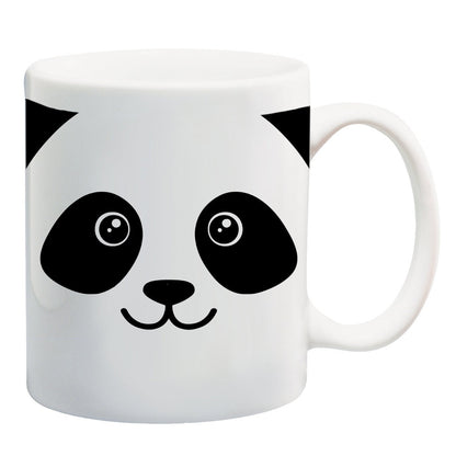 Panda Bear Face Coffee Mug, 11oz, 15oz, 20oz, Black Ringer Coffee Mug 11oz, Stainless Steel Travel Mug 14oz Ceramic Drinkware