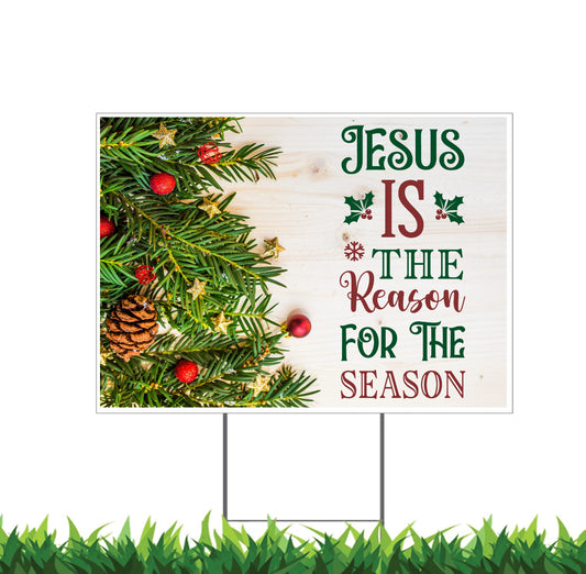 Jesus Is The Reason For The Season Mistletoe