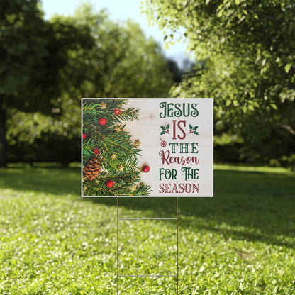 Jesus Is The Reason For The Season Mistletoe