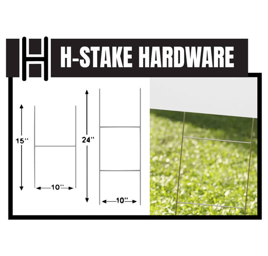 Metal H-Stakes