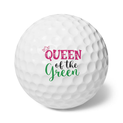 Queen Of The Green Golf Ball