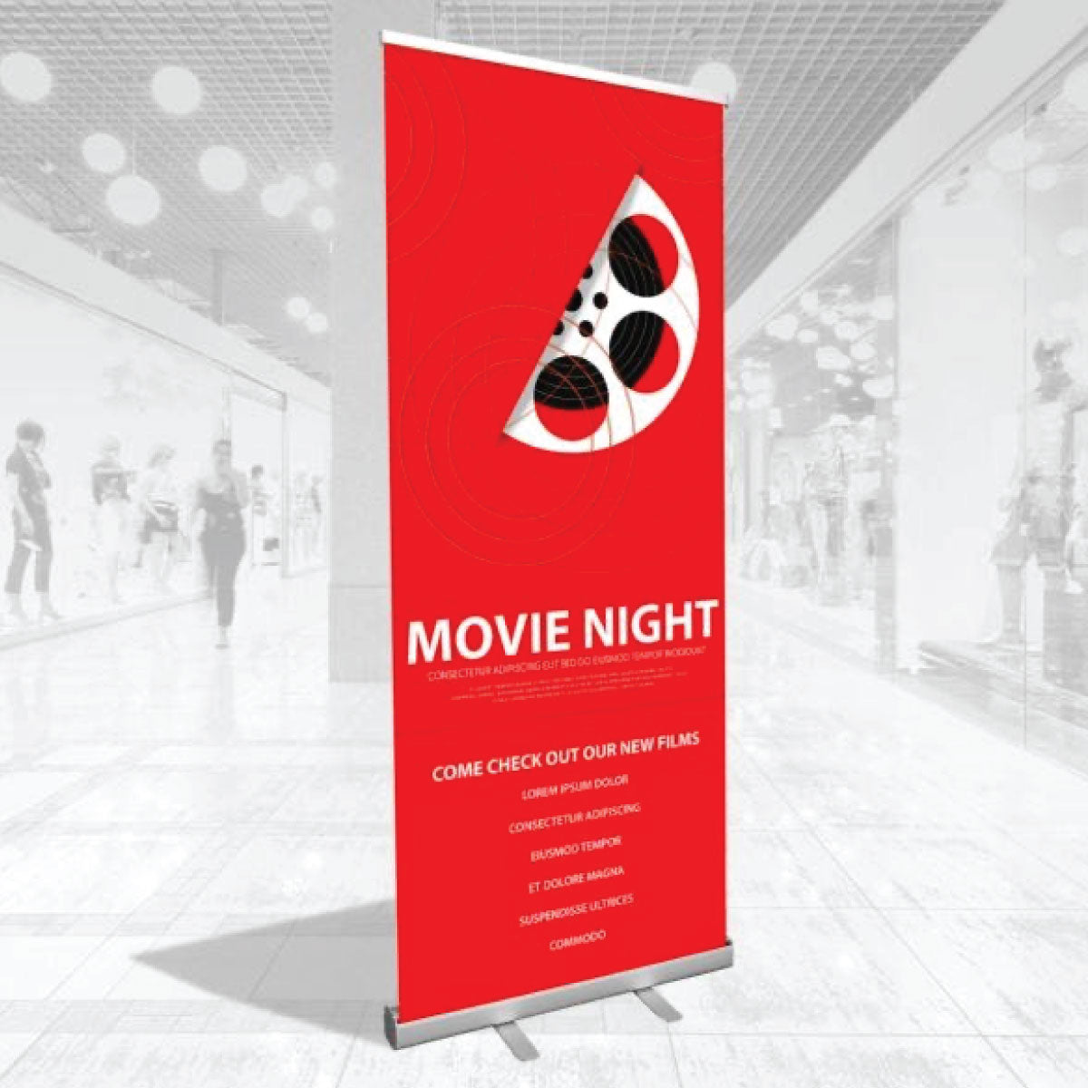 Retractable Banner Stand Standard