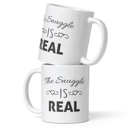 The Snuggle Is Real Coffee Mug