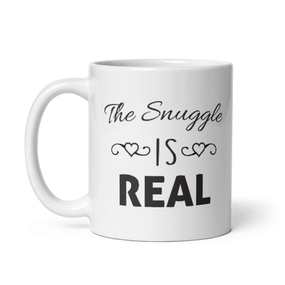 The Snuggle Is Real Coffee Mug