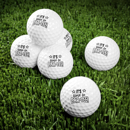 Time to Par Tee Golf Balls Group