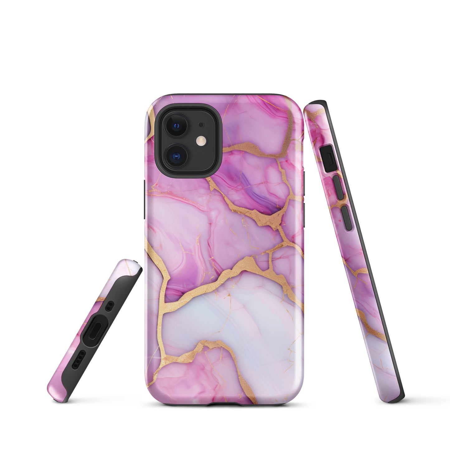 Pink Agate Marble Pattern Tough Case for iPhone® Accessories Protection