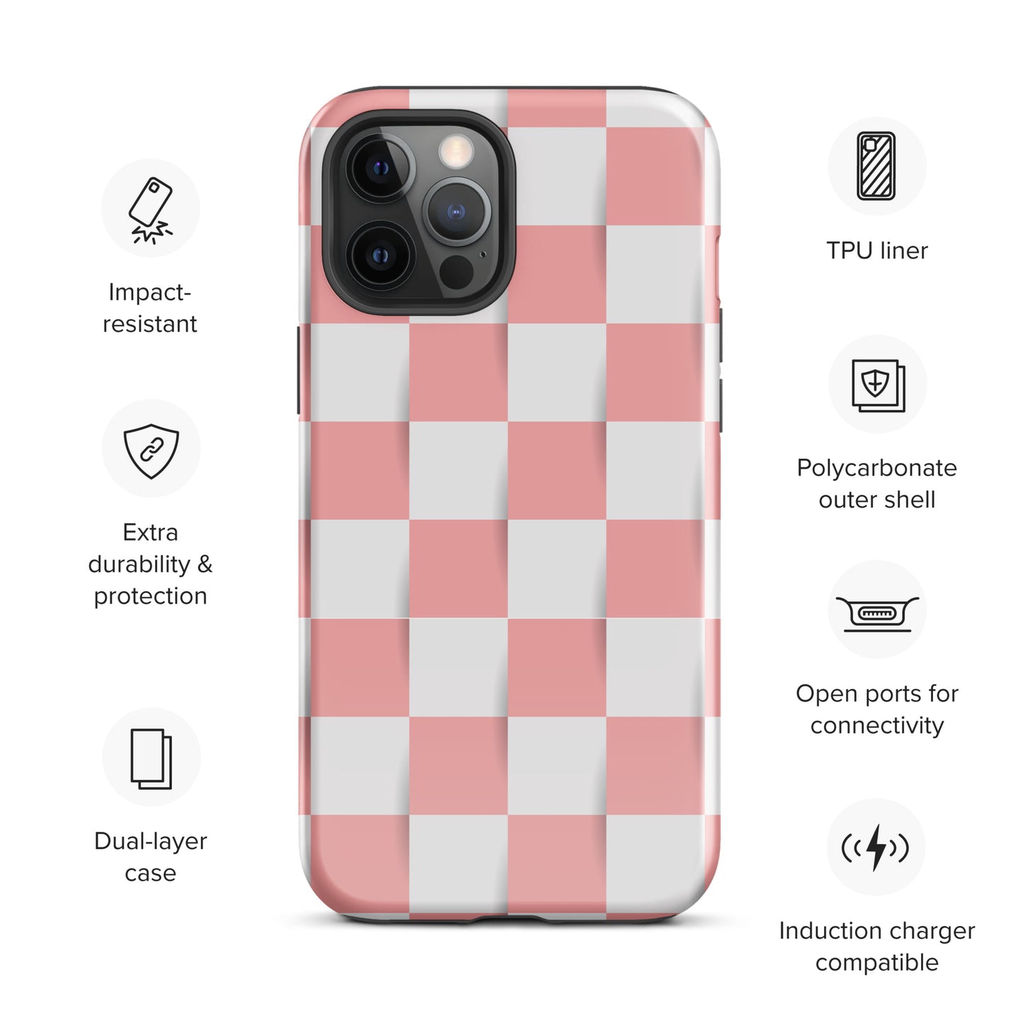 Geometric Pattern Tough Case for iPhone®