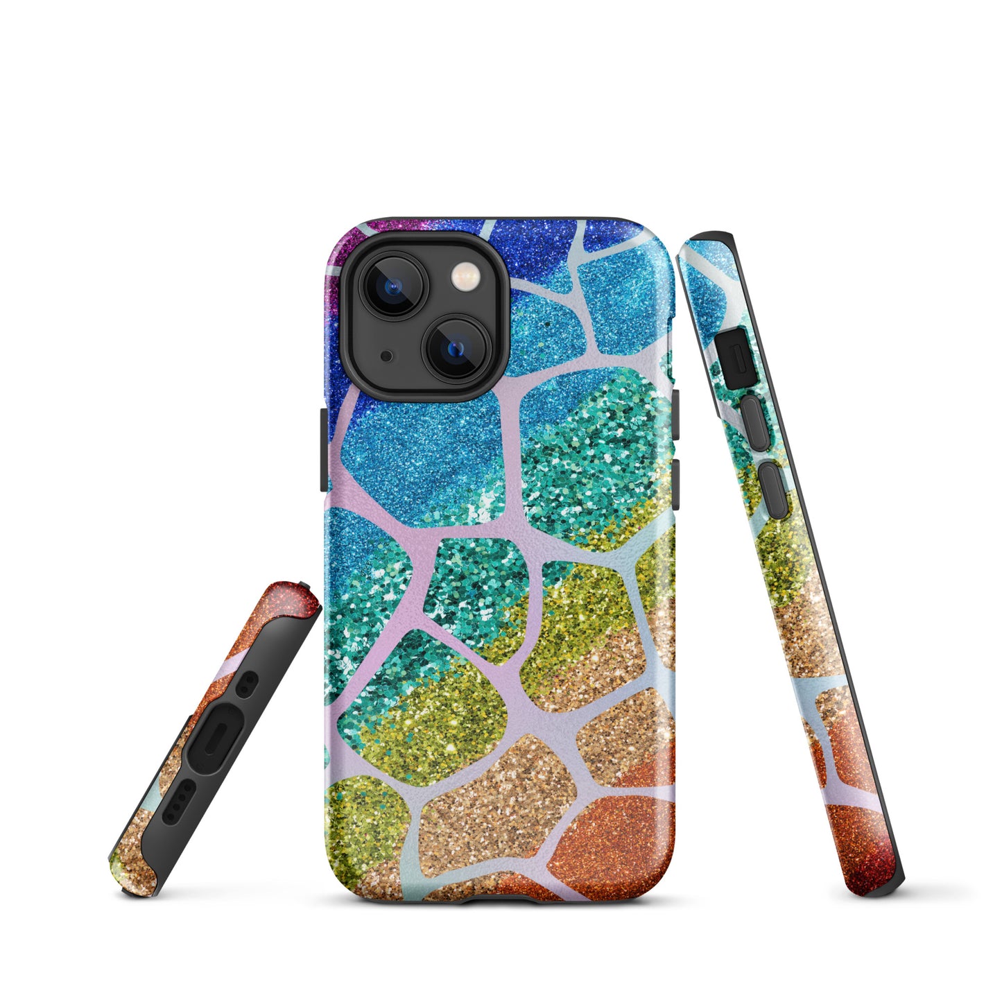 Animal Print Multicolor Tough Case for iPhone® Accessories Protection